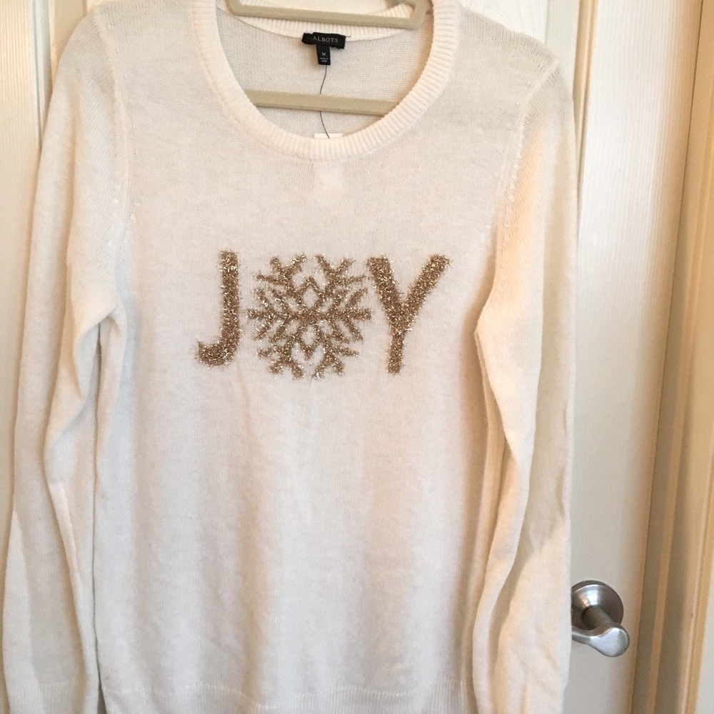 Talbots Holiday Sweater.